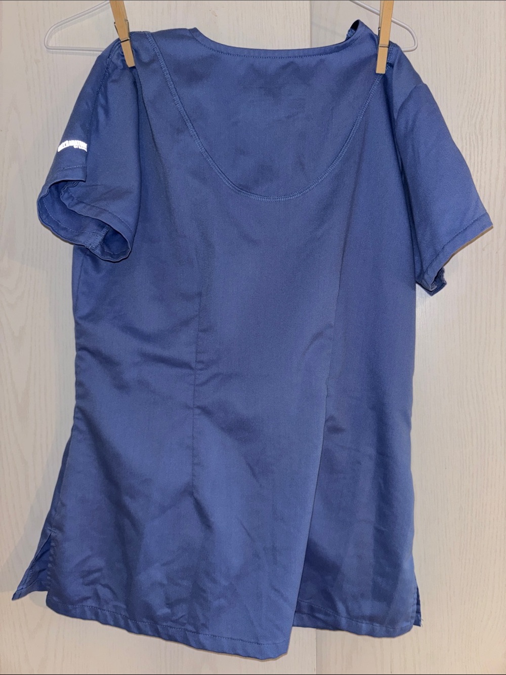 Grey's Anatomy Navy V-Neck Scrub Top - Picture 6 of 7